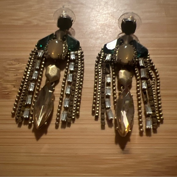 Stella & Dot Pixie Chandelier Earrings - Picture 1 of 8